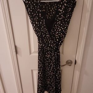 Style & Co faux wrap dress 1X